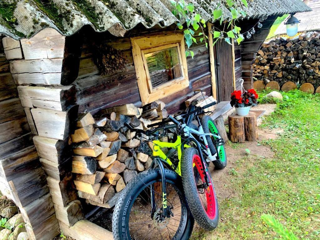 Karula Stay Sauna House In Karula National Park Ahijarve Exterior foto